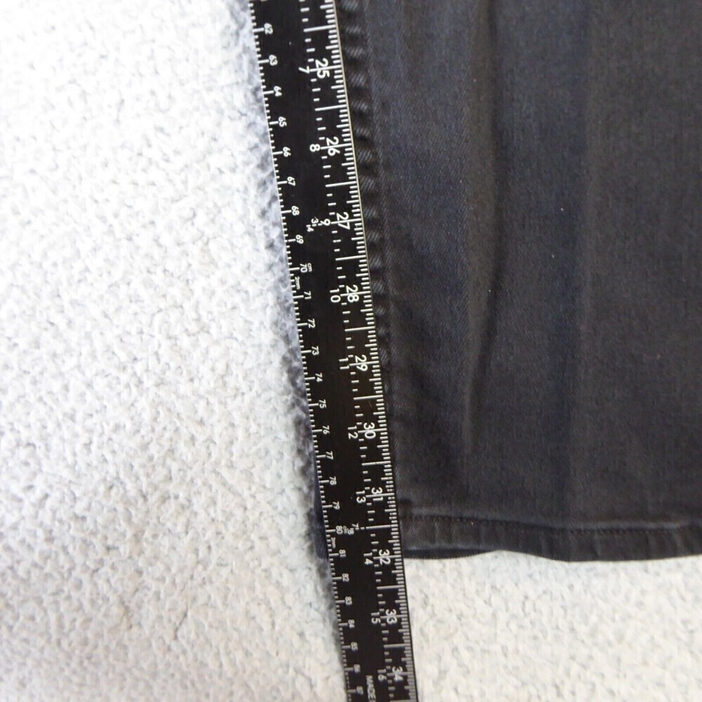 Vintage Roper Jeans Womens 11 Black High Rise Western Straight Leg Denim Pocket - Picture 11 of 14